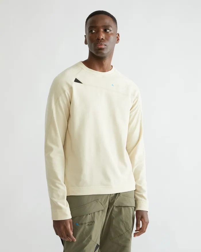 Sigyn Crew Sweater Clay Men Klttermusen Fleeces and Sweaters