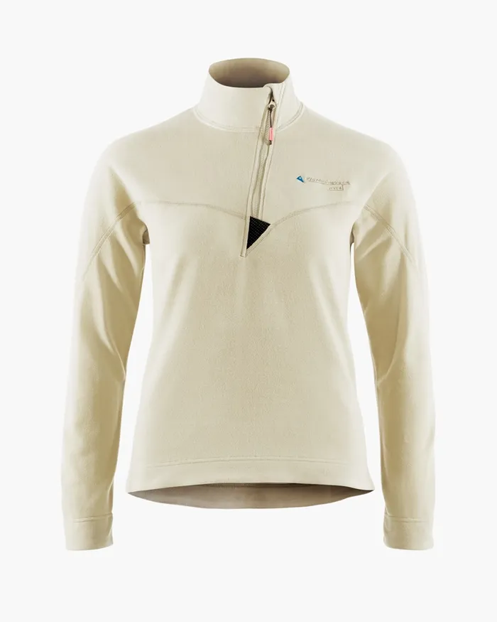 Sigyn Half Zip Sweater Clay Women Klttermusen Fleeces and Sweaters