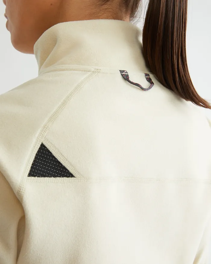 Sigyn Half Zip Sweater Clay Women Klttermusen Fleeces and Sweaters