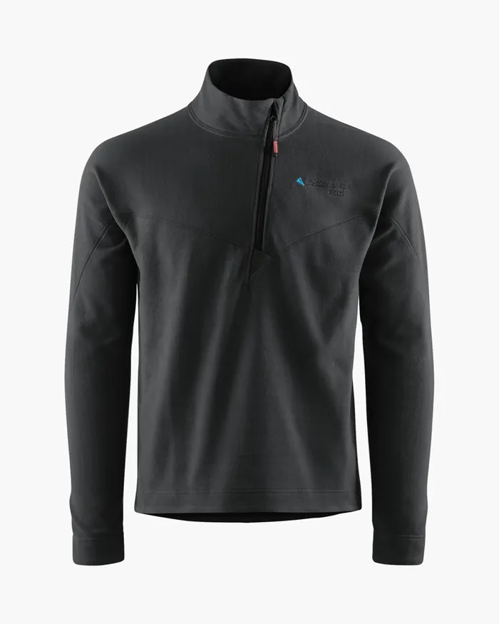 Sigyn Half Zip Sweater Raven Men Klttermusen Fleeces and Sweaters