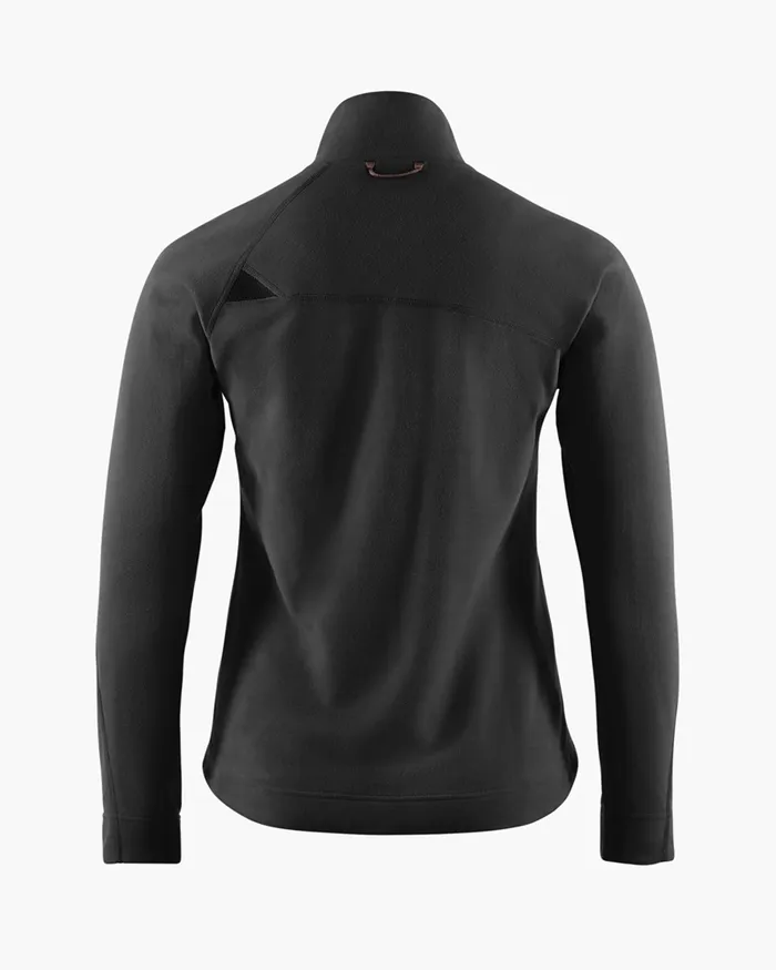 Sigyn Half Zip Sweater Raven Women Klttermusen Fleeces and Sweaters
