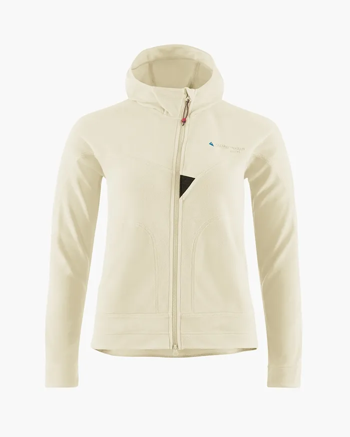 Sigyn Hooded Zip Clay Women Klttermusen Fleeces and Sweaters