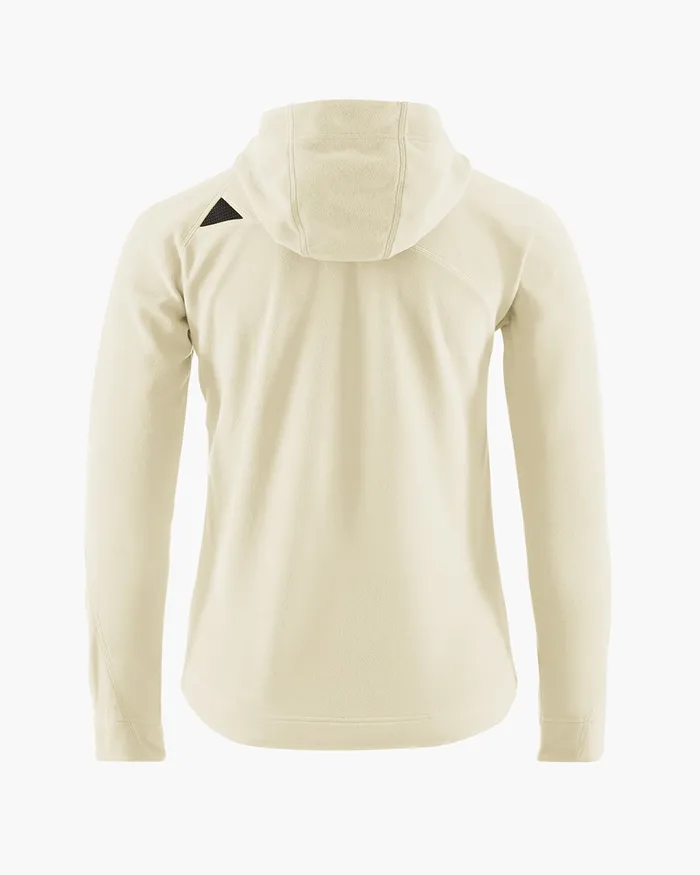 Sigyn Hooded Zip Clay Women Klttermusen Fleeces and Sweaters