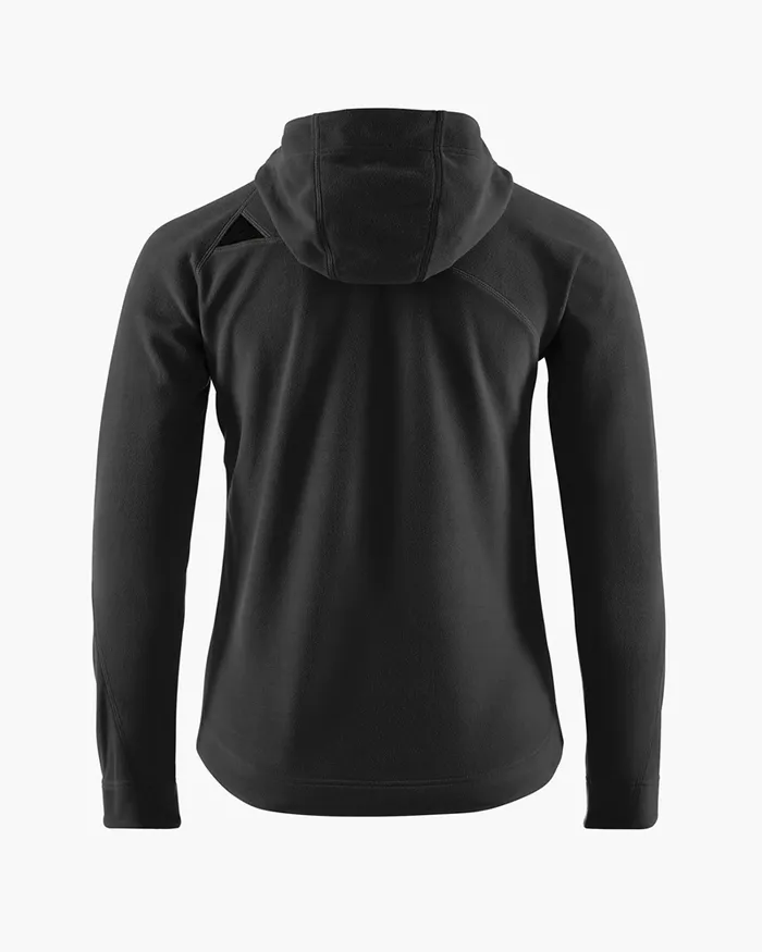 Sigyn Hooded Zip Raven Women Klttermusen Fleeces and Sweaters