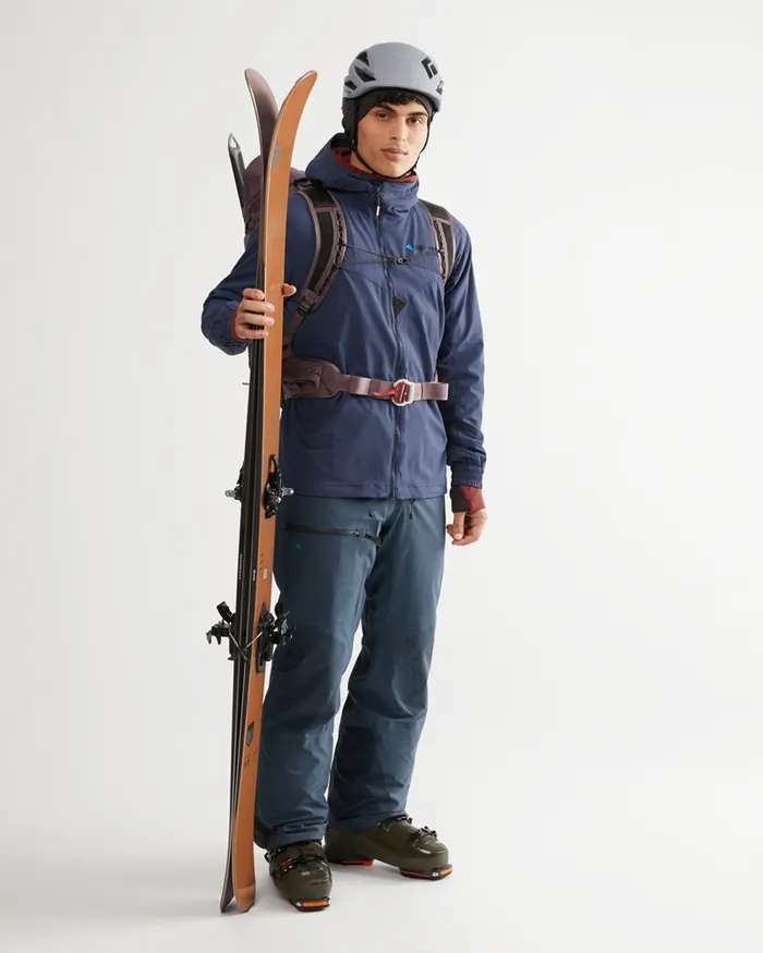 Skade 20 Salopette Pants Midnight Blue Men Klttermusen Waterproof Pants