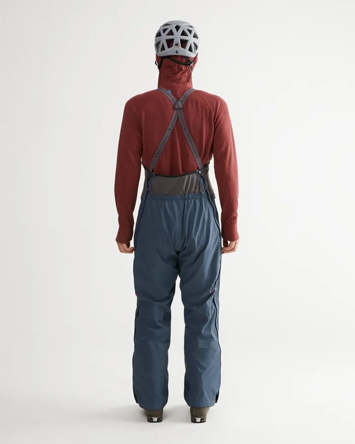 Skade 20 Salopette Pants Midnight Blue Men Klttermusen Waterproof Pants