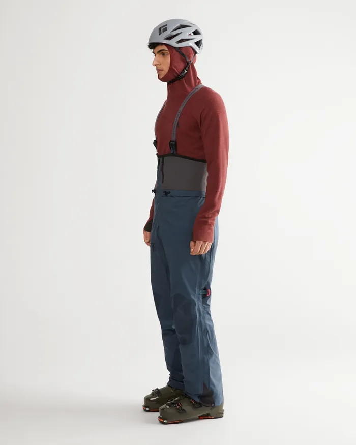 Skade 20 Salopette Pants Midnight Blue Men Klttermusen Waterproof Pants