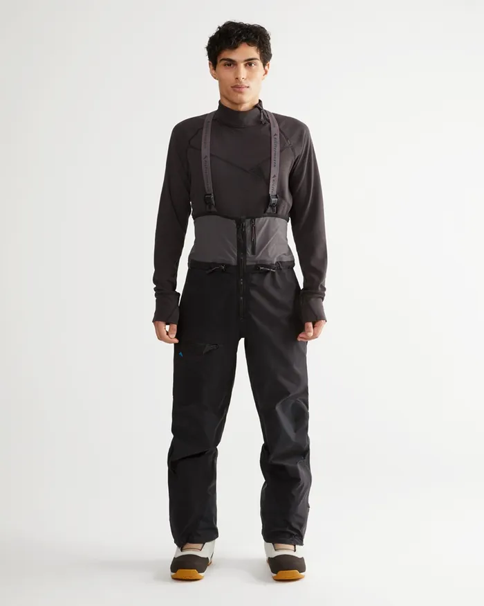 Skade 20 Salopette Pants Rosin Green Men Klttermusen Waterproof Pants