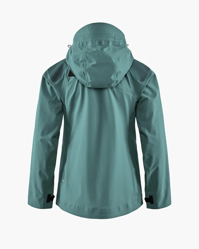 Skirner Cutan Jacket Frost Green Women Klttermusen Waterproof Jackets