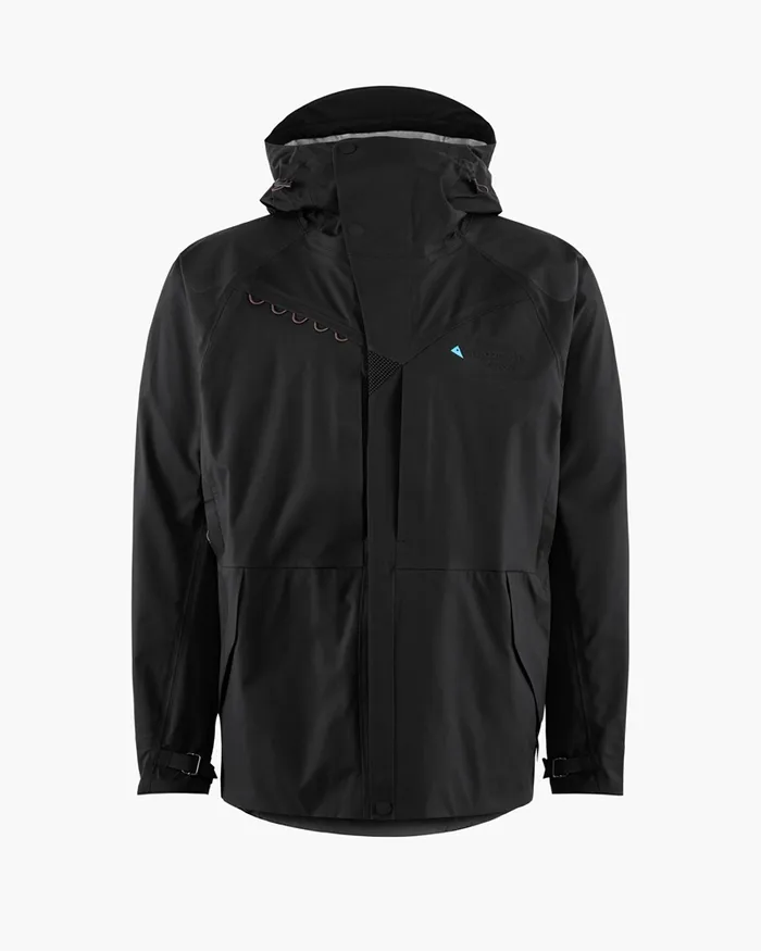 Skirner Waterproof Cutan Jacket Black Men Klttermusen Waterproof Jackets