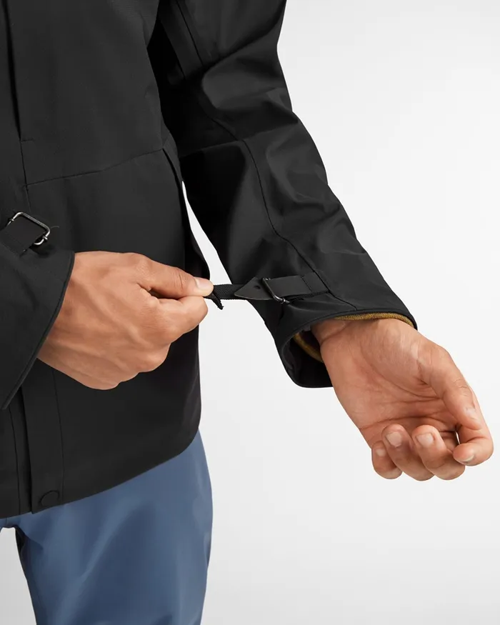 Skirner Waterproof Cutan Jacket Black Men Klttermusen Waterproof Jackets