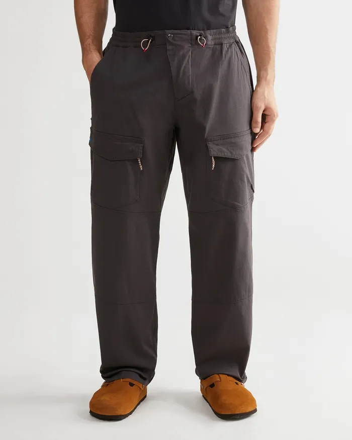 Skjold Pants Off The Mountain Dark Khaki Men Klttermusen Pants