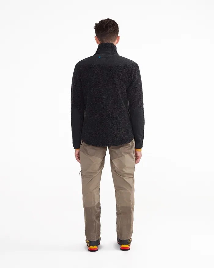 Skoll Zip Durable Wool Jacket Amaranth Red Men Klttermusen Fleeces and Sweaters