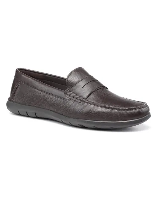 SlipOn Shoes Mens Hotter Ethan Shoes Dark Brown