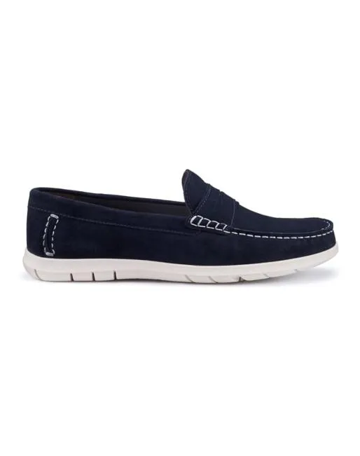 SlipOn Shoes Mens Hotter Ethan Shoes Navy