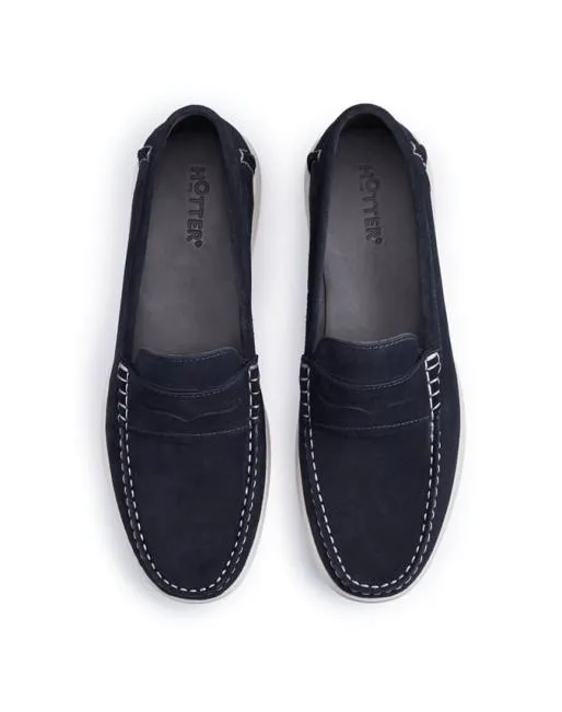 SlipOn Shoes Mens Hotter Ethan Shoes Navy