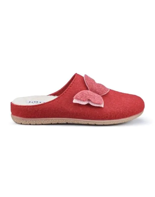 Slippers Women Hotter Flutter Slippers Red