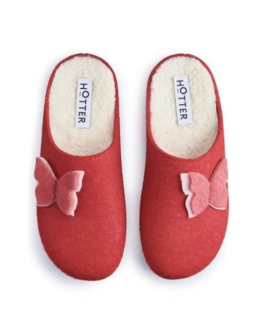 Slippers Women Hotter Flutter Slippers Red