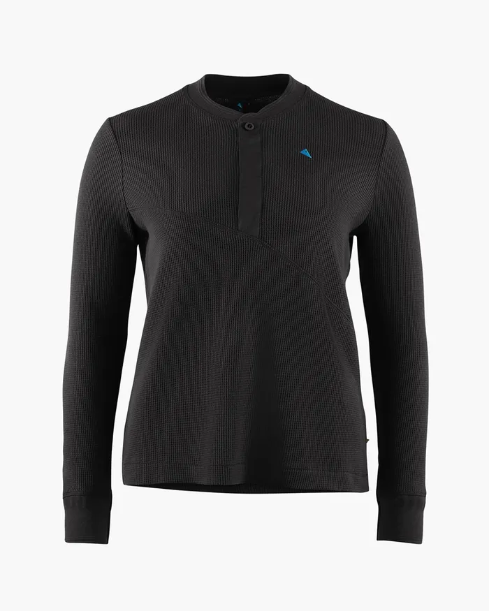 Snotra Long Sleeve Crewneck Raven Women Klttermusen Fleeces and Sweaters