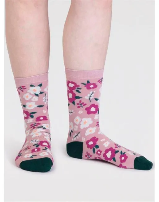 Socks Women Hotter Fabiana Bamboo Floral Socks Multi