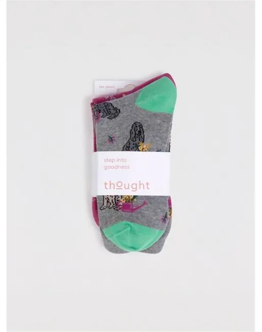 Socks Women Hotter Hazel Organic Cotton Dog Socks Multi