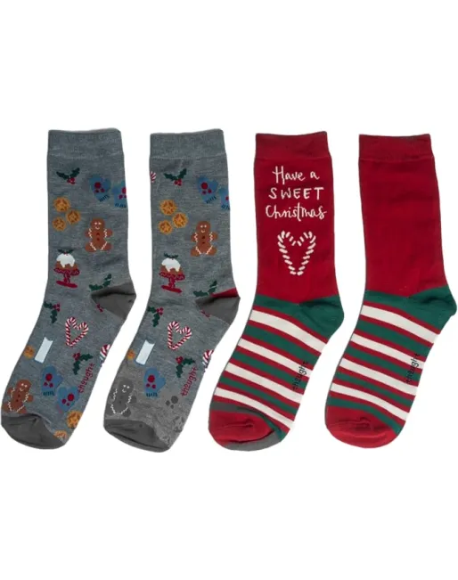 Socks Women Hotter Sweet Christmas Socks Multi