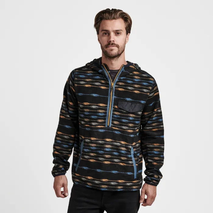 Sweatshirts and Hoodies Men Roark Barra Scrambler Hoodie Dark Navy Sosho
