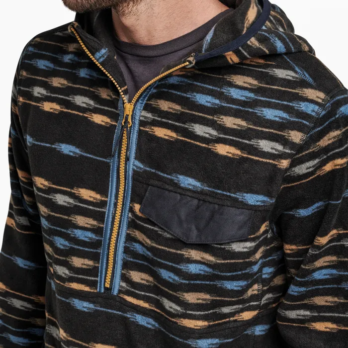 Sweatshirts and Hoodies Men Roark Barra Scrambler Hoodie Dark Navy Sosho