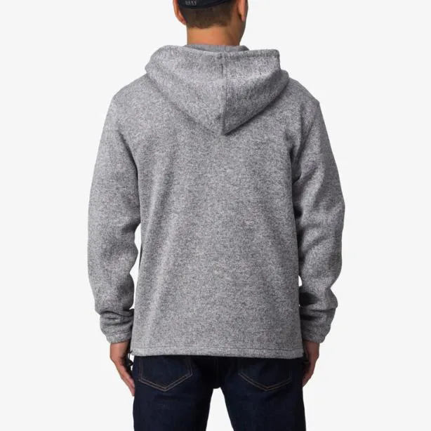 Sweatshirts Men REEF Scott ZipUp Fleece Jacket Quiet Shade Gre