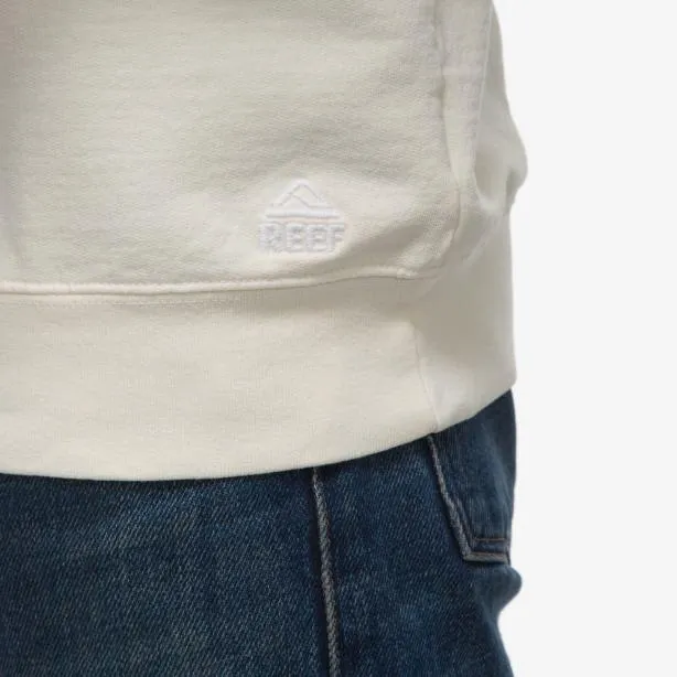 Sweatshirts Men REEF Vivas Crewneck Pullover Marshmallow