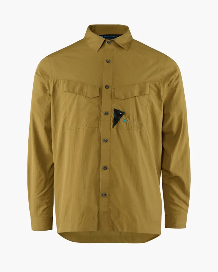 Syn Long Sleeve Shirt Juniper Green Men Klttermusen Shirts