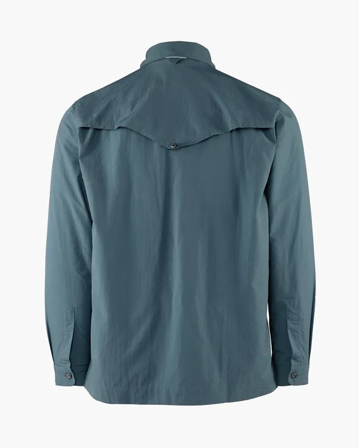 Syn Long Sleeve Shirt Thistle Blue Men Klttermusen Shirts