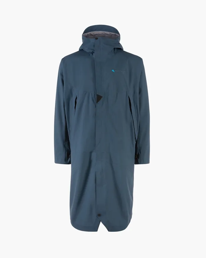 Syr Waterproof Levitend Parka Midnight Blue MenWomen Klttermusen Waterproof Jackets