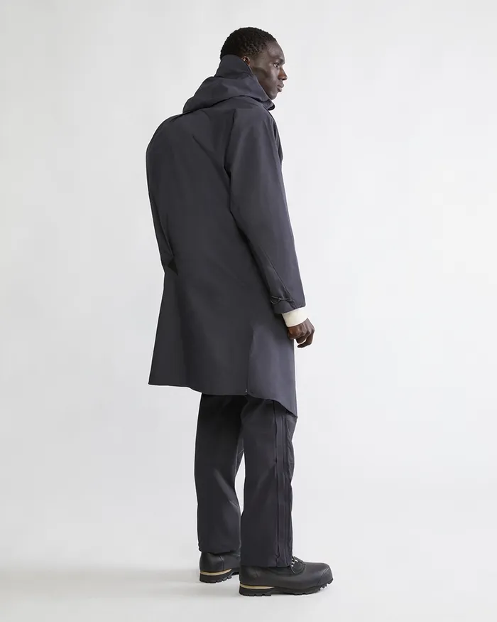 Syr Waterproof Levitend Parka Midnight Blue MenWomen Klttermusen Waterproof Jackets