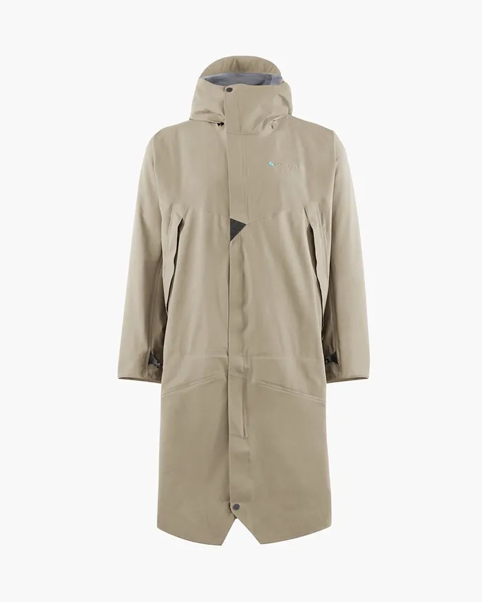Syr Waterproof Levitend Parka Silver Green MenWomen Klttermusen Waterproof Jackets