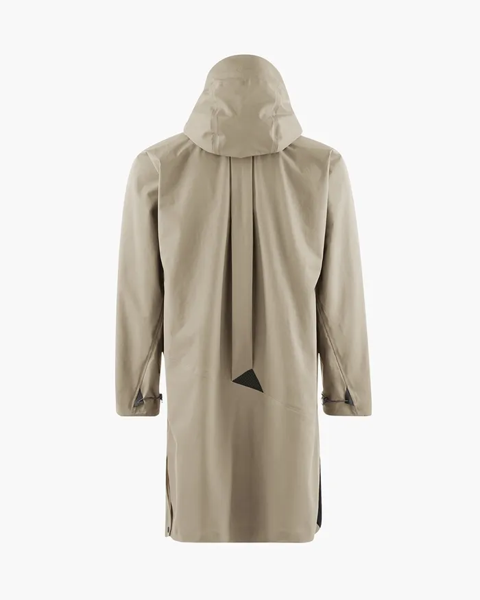 Syr Waterproof Levitend Parka Silver Green MenWomen Klttermusen Waterproof Jackets
