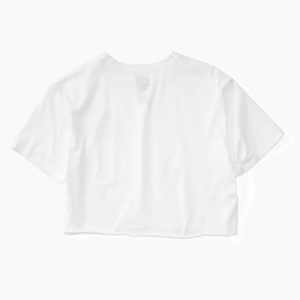 Tshirts and Tanks Women REEF Crew Life Crop TShirt Marshmallow