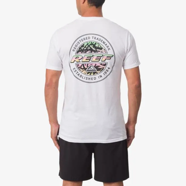 TShirts Men REEF Fluid Short Sleeve TShirt White