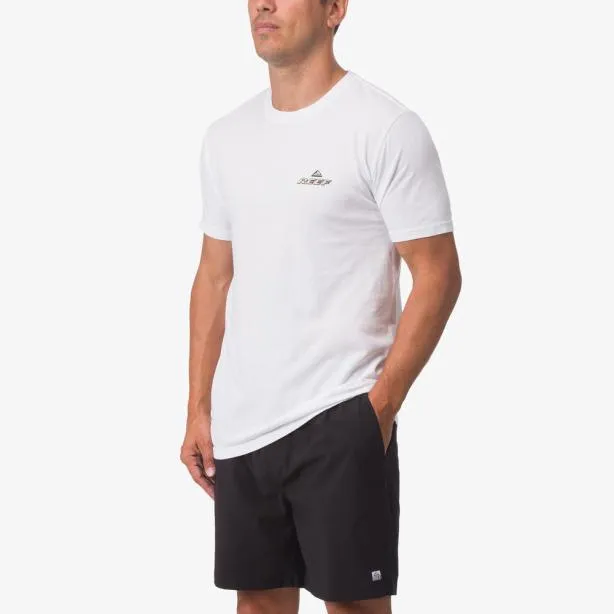 TShirts Men REEF Fluid Short Sleeve TShirt White