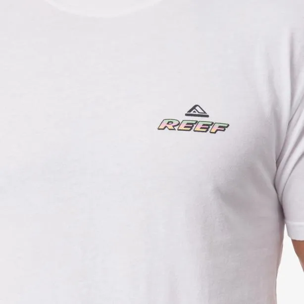 TShirts Men REEF Fluid Short Sleeve TShirt White