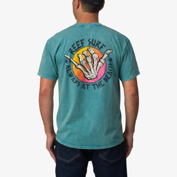 TShirts Men REEF Grim Tee Blue