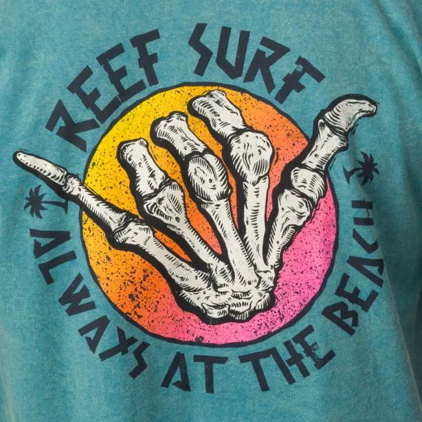 TShirts Men REEF Grim Tee Blue
