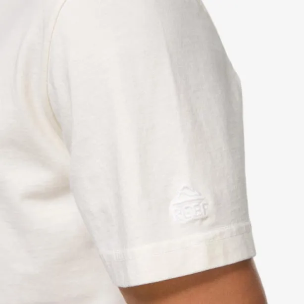 TShirts Men REEF Marte Short Sleeve TShirt Marshmallow