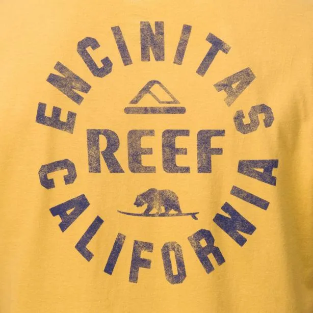 TShirts Men REEF Rancho Short Sleeve TShirt Ochre Navy