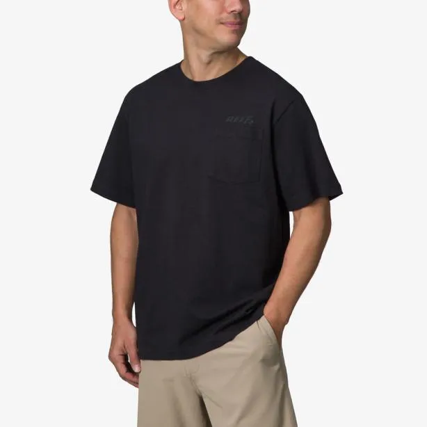 TShirts Men REEF Speed Pocket Short Sleeve TShirt Caviar