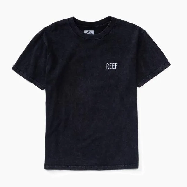 TShirts Men REEF Tatted Short Sleeve TShirt Caviar