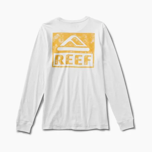 TShirts Men REEF Wellie Long Sleeve TShirt White