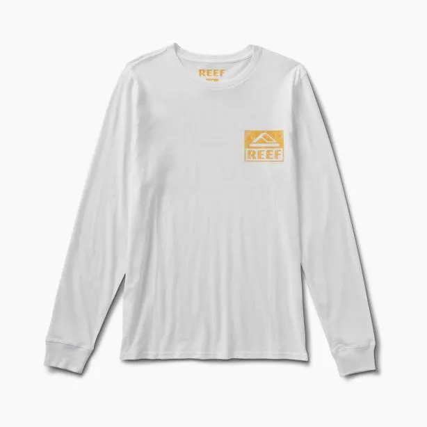 TShirts Men REEF Wellie Long Sleeve TShirt White