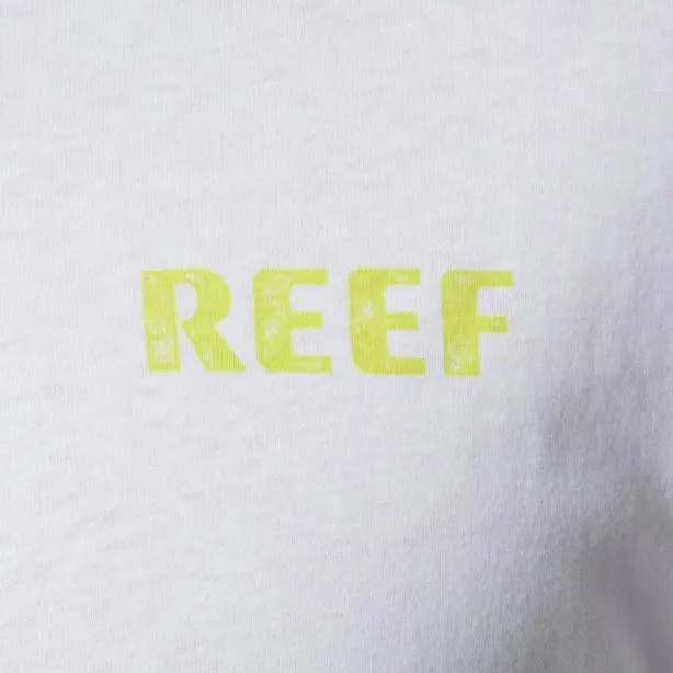 TShirts Men REEF Wellie Too Short Sleeve TShirt Bright White