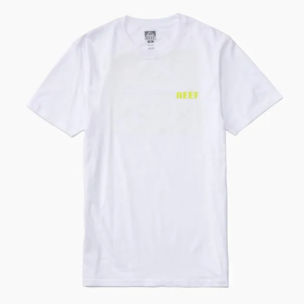 TShirts Men REEF Wellie Too Short Sleeve TShirt Bright White